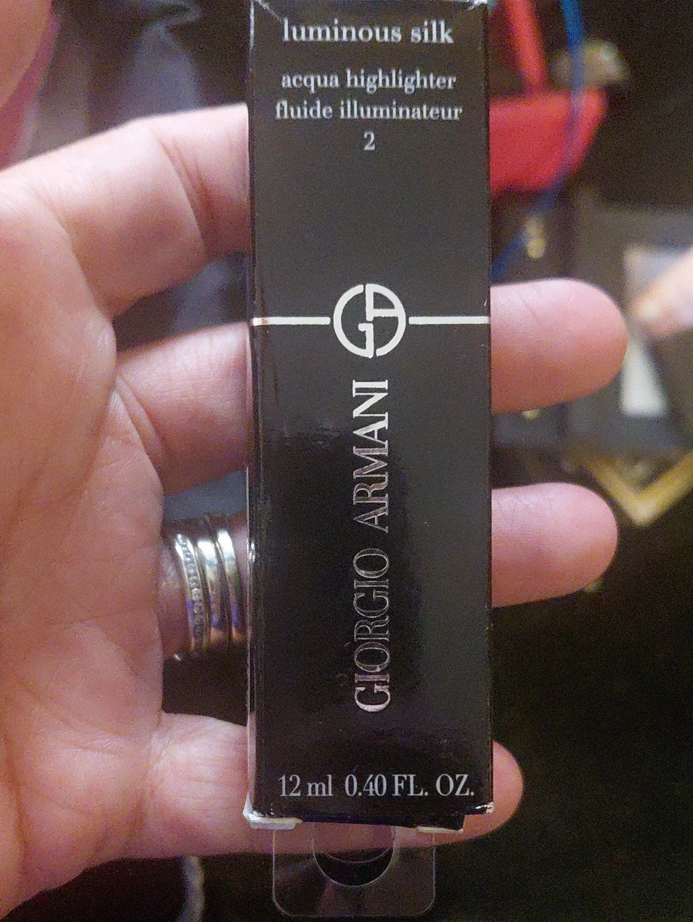 Giorgio Armani Black Luminous Silk Acqua Highlighter 2